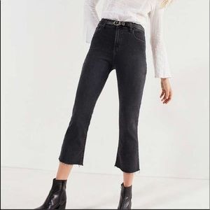 Urban outfitters BDG kick flare high-rise cropped jeans